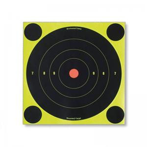 BIRCHWOOD CASEY SHOOT-N-C 8" BULL'S EYES TARGET 6PK