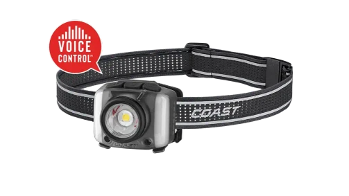 Coast Voice-Controlled Multi-color Headlamp