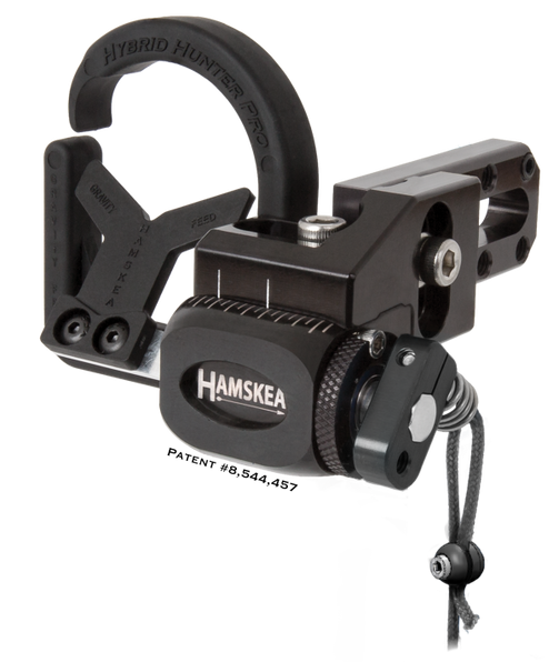 HAMSKEA ARCHERY HYBRID HUNTER PRO ARROW REST RIGHT HAND BLACK
