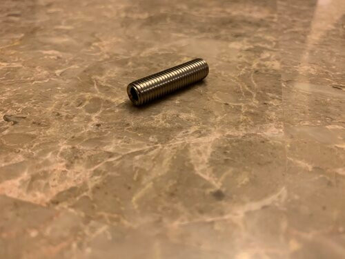 CUTTER STABILIZERS SPARE STAINLESS STEEL SCREW 2.5"