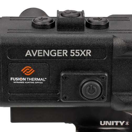 Whitebox image of FUSION THERMAL AVENGER 55XR THERMAL SCOPE zoomed in side view