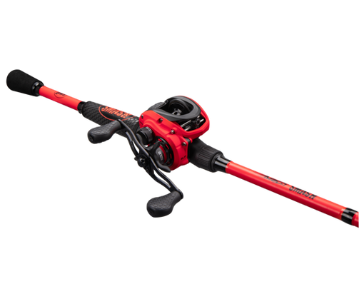 LEW'S FISHING MACH SMASH 7FT 2IN MEDIUM-HEAVY BAITCAST ROD & REEL COMBO RIGHT HAND