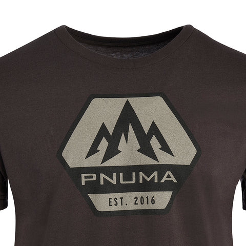 PNUMA OUTDOORS OUTLAST TEE SHIRT DARK BROWN