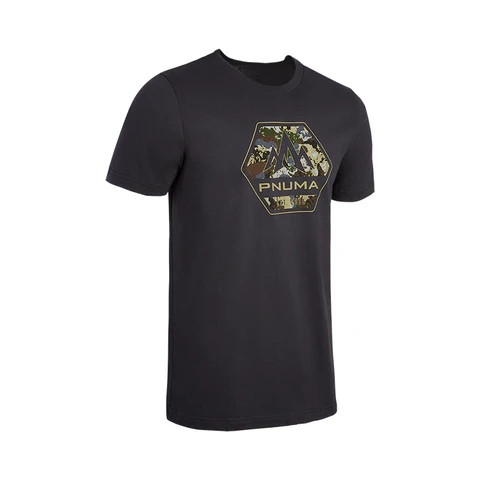 PNUMA OUTDOORS REFLECTION TEE SHIRT CHARCOAL