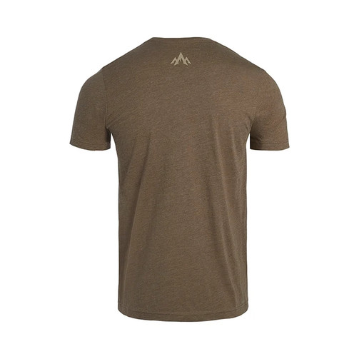 PNUMA OUTDOORS REPEAT TEE SHIRT DARK BROWN
