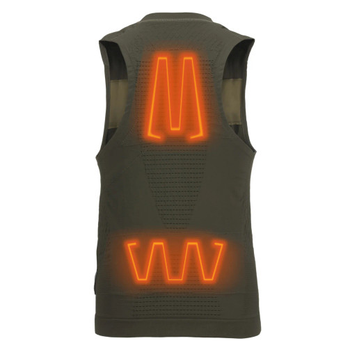 HEATED CORE HEATED VEST WITH BATTERY POWERPACK