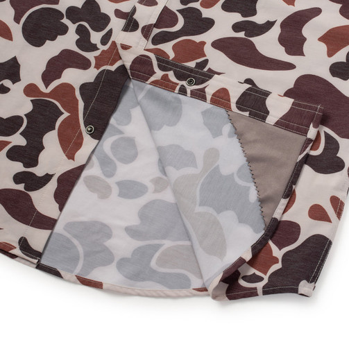 TWO DOVE OUTDOORS ULTIMATE OUTDOOR BLEND SHORT SLEEVE VINTAGE BOONE CAMO