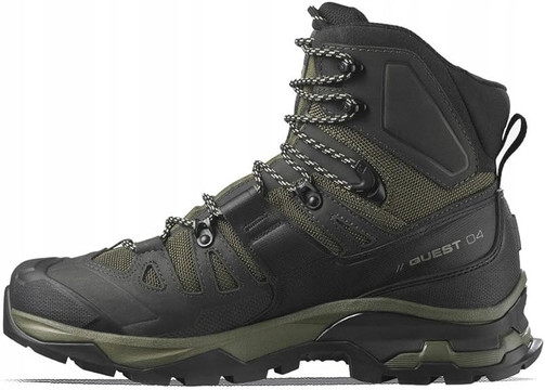 SALOMON QUEST 4 GORE-TEX HIKING BOOTS OLIVE NIGHTS/PEAT/SAFARI