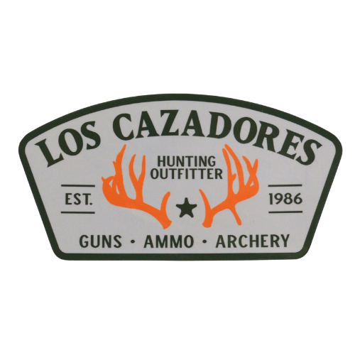 LOS CAZADORES FEED STORE STICKER