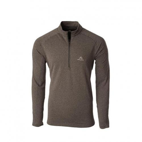 PNUMA OUTDOORS BASE HAVEN QUARTER-ZIP PULLOVER BELUGA