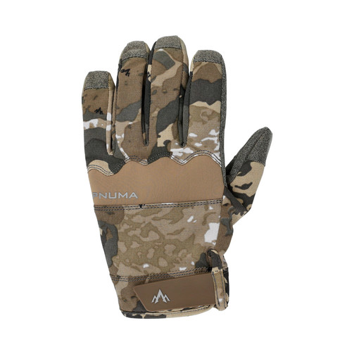 Pnuma Vintis Glove in Caza OV camo, back of hand