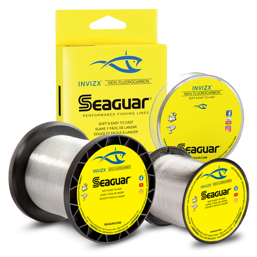 SEAGUAR INVIZX FLUOROCARBON MAINLINE 10LB 200YD
