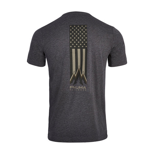 PNUMA OUTDOORS PLEDGE TEE SHIRT DARK GREY