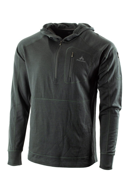 PNUMA OUTDOORS MERINO WOOL GUNNISON HOODIE BELUGA
