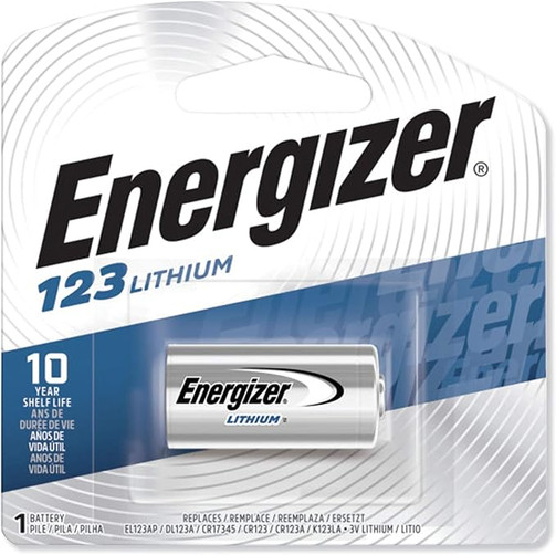 ENERGIZER 123 LITHIUM BATTERIES