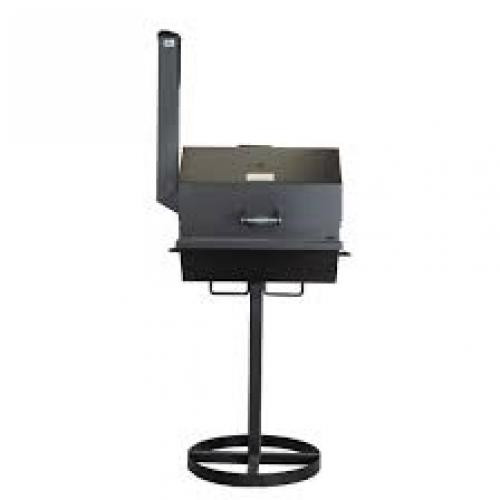 ALL SEASONS FEEDERS 24X20 BBQ PIT W/PEDESTAL