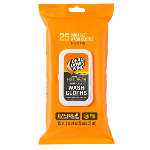 Dead Down Wind Field Wash Cloths 25-count pack, front