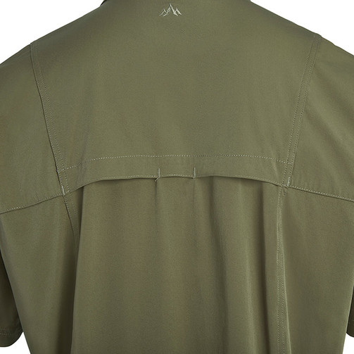 PNUMA OUTDOORS SHORT SLEEVE SHOOTER SHIRT SAVAGE GREEN
