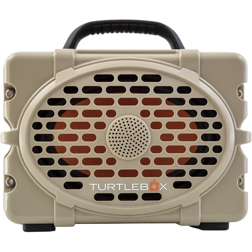 Front of tan Turtlebox Original Gen 3 speaker