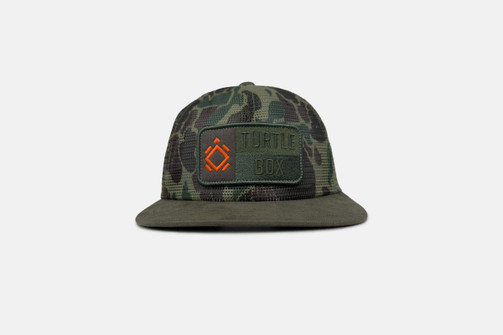TURTLEBOX ALL-MESH CAMO TRUCKER HAT