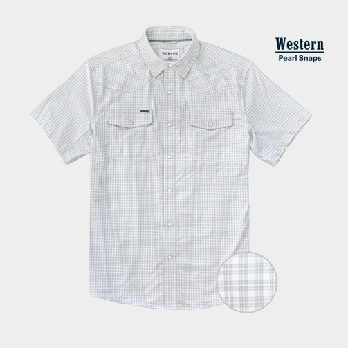 PONCHO THE WESTERN PEARL SNAP SHORT SLEEVE SHIRT