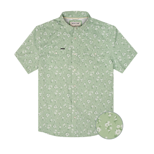 PONCHO THE WESTERN PEARL SNAP SHORT SLEEVE SHIRT