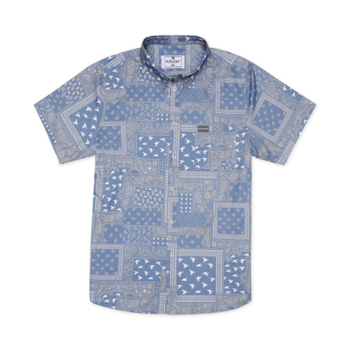 BURLEBO PERFORMANCE BUTTON UP SHIRT
