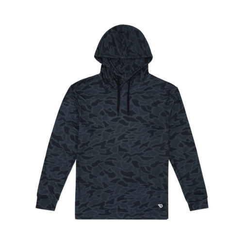 BURLEBO PERFORMANCE HOODIE BLACK CAMO