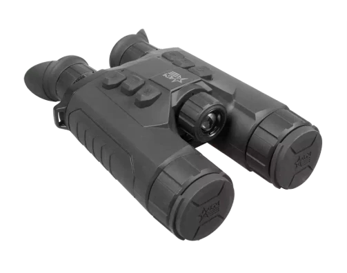 AGM Observir LRF 25-256 thermal and digital night vision binocular, front angled view