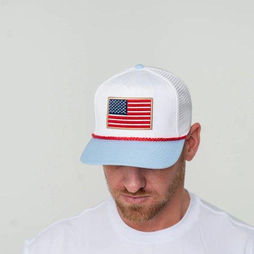 BURLEBO PERFORMANCE CAP OLD GLORY