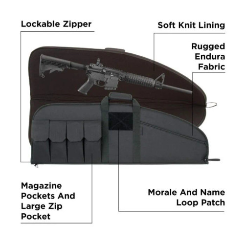 ALLEN CO. TAC-SIX 37" RANGE TACTICAL RIFLE CASE