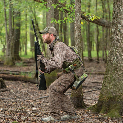 KNIGHT & HALE RUN N GUN 200 TURKEY VEST MOSSY OAK OBSESSION