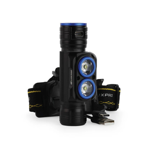 LUXPRO XP782 RECHARGEABLE HEADLAMP 3000 LUMEN