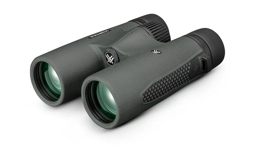 Vortex Triumph HD 10x42 binoculars, angled view