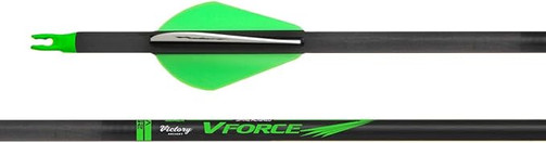 VICTORY ARCHERY VFORCE FLETCHED ARROWS 6 PACK