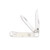 COBRATEC TRADITIONAL TWO BLADE TRAPPER BONE HANDLE KNIFE