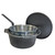 BAYOU CLASSIC CAST IRON DUTCH OVEN WITH FRY BASKET