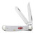CASE MINI TRAPPER FOLDING KNIFE WITH SPARXX STANDARD JIG WHITE SYNTHETIC HANDLE
