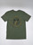LOS CAZADORES CONTEST LOGO TEE MILITARY GREEN