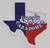 LOS CAZADORES TEXAS STICKER