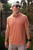 BURLEBO PERFORMANCE POLO TEXAS ORANGE & WHITE