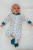 BURLEBO BABY ZIP UP ONSIE
