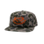 LOS CAZADORES ORIGINAL HORNS LOGO CAMO ROPE CAP