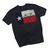 LOS CAZADORES TEXAS PREFFERRED SHORT SLEEVE TEE CHARCOAL GREY