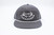 Los Cazadores Original Horns Logo Rope Cap Variant Color Grey and White. Front View
