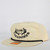 Los Cazadores Original Horns Logo Rope Cap Variant Color Birch and Black. Angled Front View.
