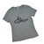 LOS CAZADORES WOMENS SHORT SLEEVE VNECK SCRIPT TEE