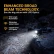 LuxPro headlamp illuminating a rocky trail at night with wide-angle LPE Optics beam