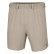 Local Boy youth volley shorts in khaki, laid flat