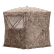 Rhino 270 Hunting Pop-Up Blind in Realtree camo, fully zipped closed